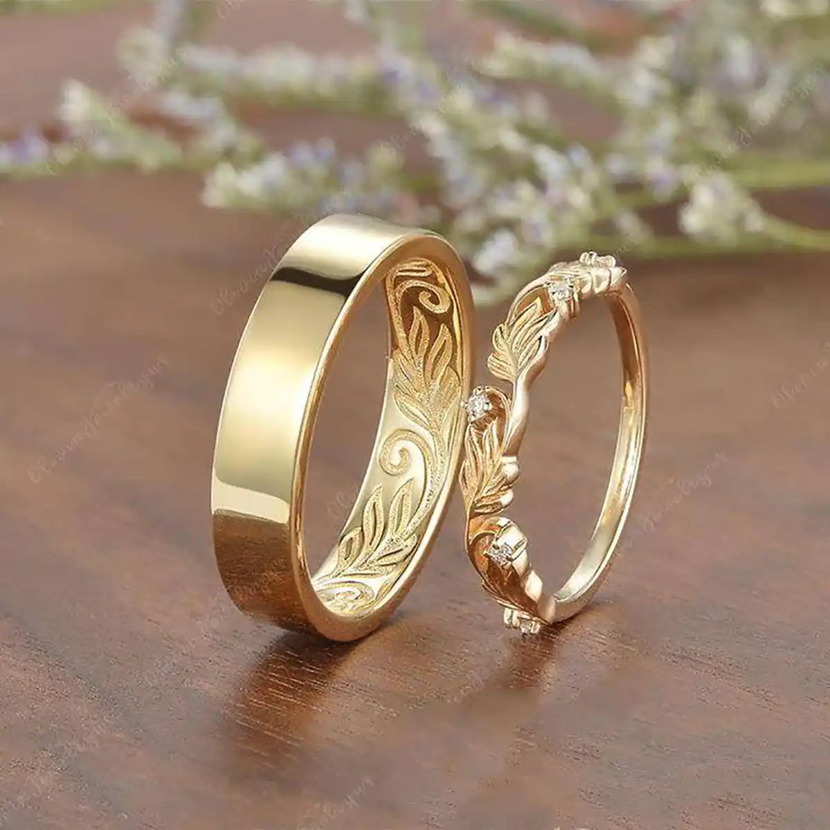 حلقه ازدواج ست خاص قیمت حلقه ازدواج ساده طلا قیمت حلقه ازدواج لاکچری گالری حلقه ازدواج جدید حلقه نامزدی جدید حلقه ازدواج کلاسیک 