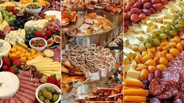 ایده چیدمان میز عصرانه | ۱۵ مدل خوراکیای رنگارنگ و جذاب برای عصرونه لاکچری