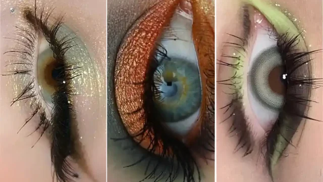 سایه چشم سبز و طلایی | ۱۵ تکنیک کاربردی از ساده تا حرفه‌ای برای یه میکاپ خاص