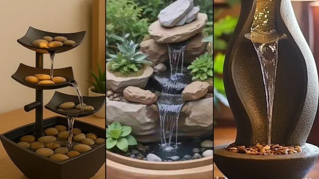 مدل آبنما خونگی | مدل های جمع‌وجور و مینیمال برای دکور خونه‌های کوچیک و شلوغ شهری