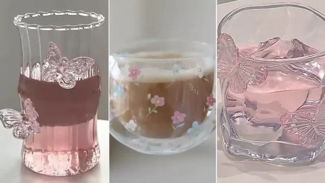 لیوان بلوری فانتزی | ۱۵ مدل پرطرفدار و جذاب برای سرو دمنوش و نوشیدنی + تصاویر