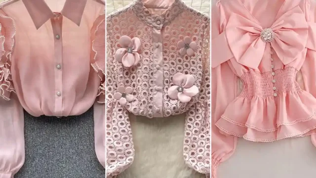 شومیز صورتی زنانه | ۱۵ استایل کاربردی برای موقعیت‌های مختلف برای فصل بهار و تابستون
