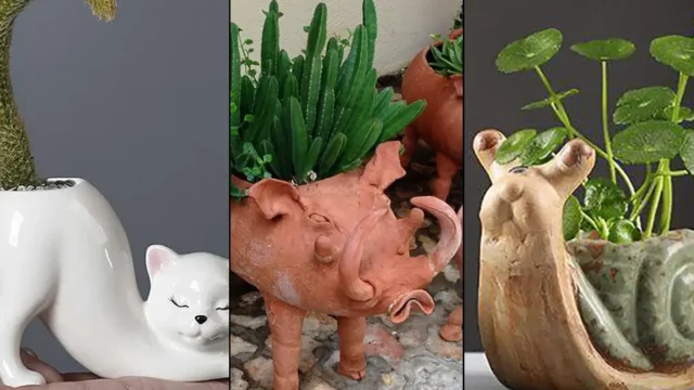 گلدان دکوری حیوانات | یه ایده فانتزی، بانمک و خاص برای اینکه دکور خونه‌تو متفاوت‌تر و چشم‌گیرتر کنی