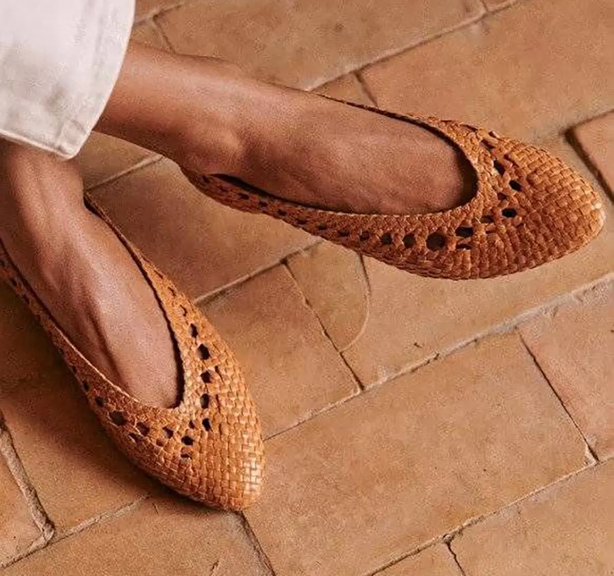 کفش طرح بافتنی 