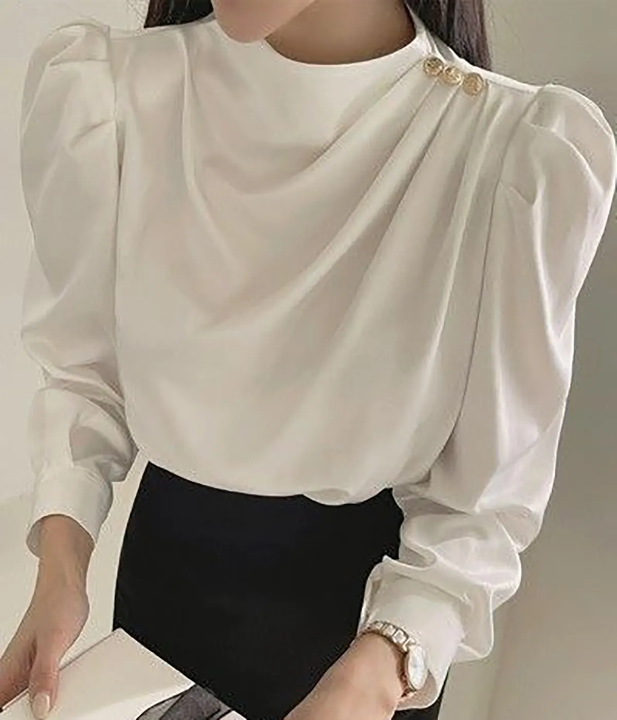مدل شومیز سفید 