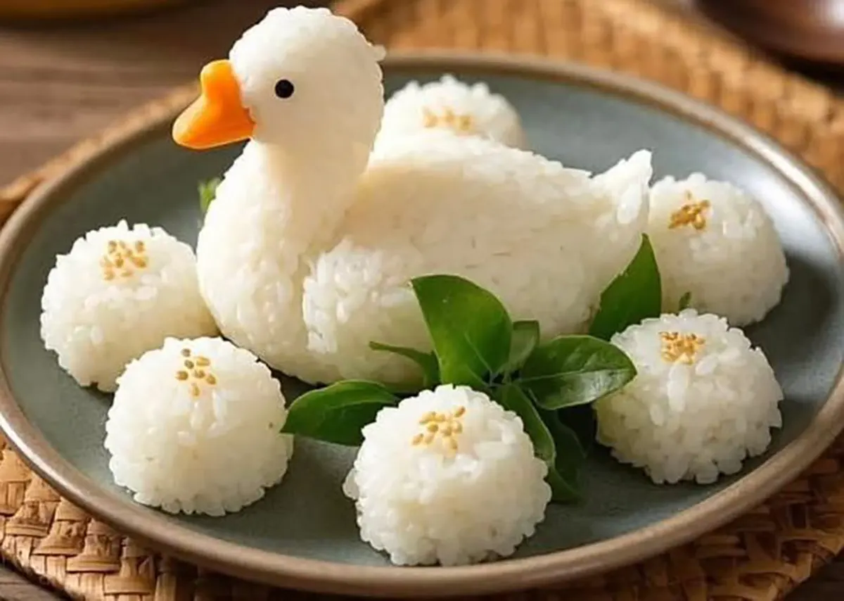 تزیین برنج برای کودکان