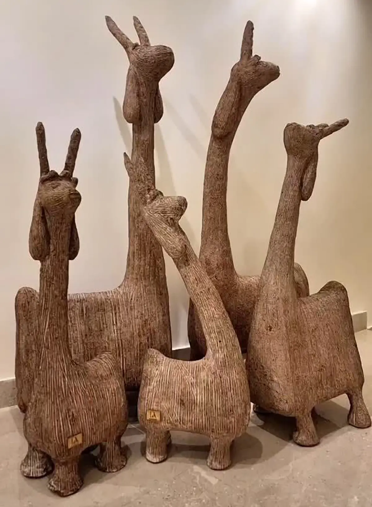 مجسمه پاپیه ماشه 