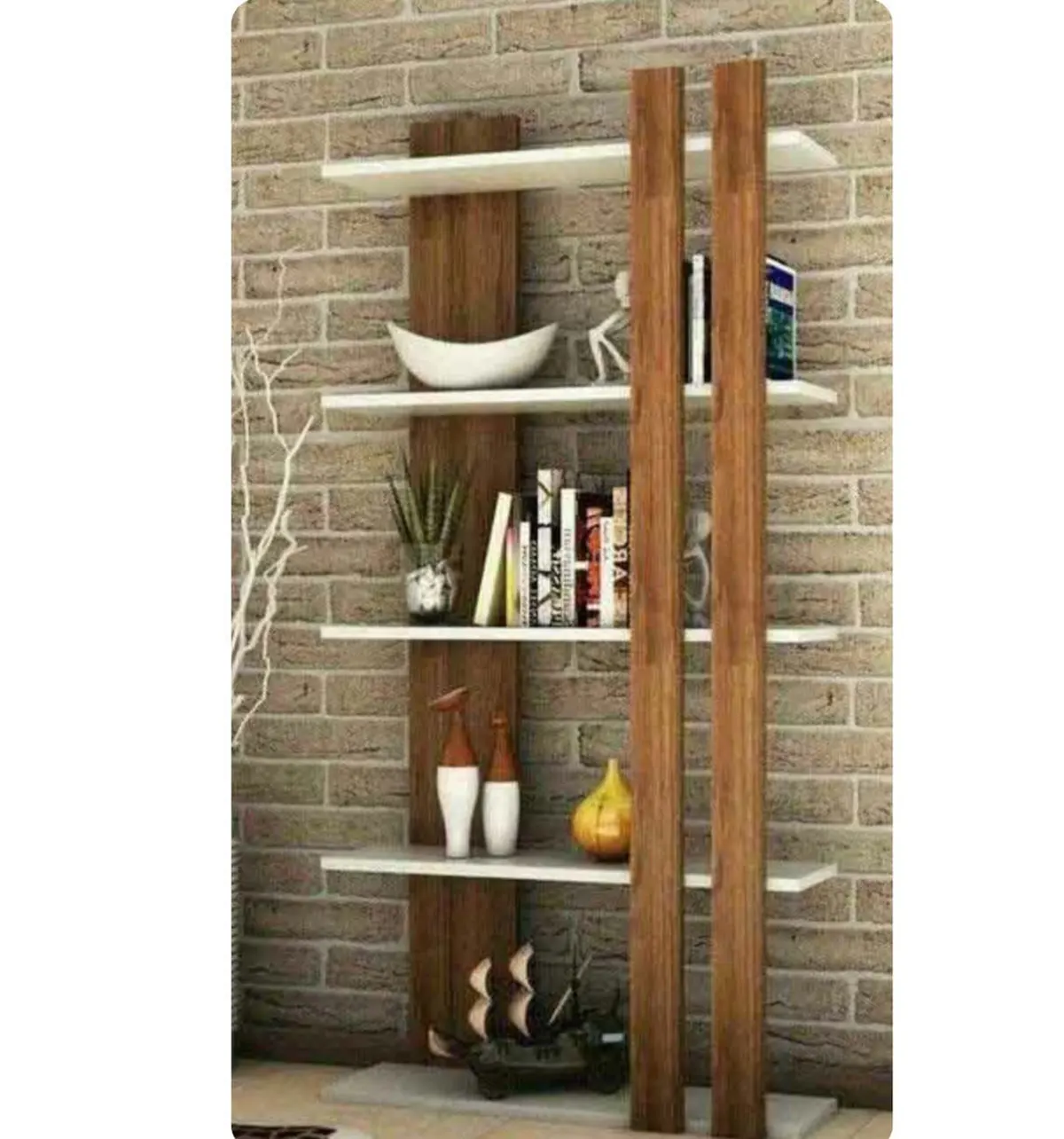 استند دکوری چوبی