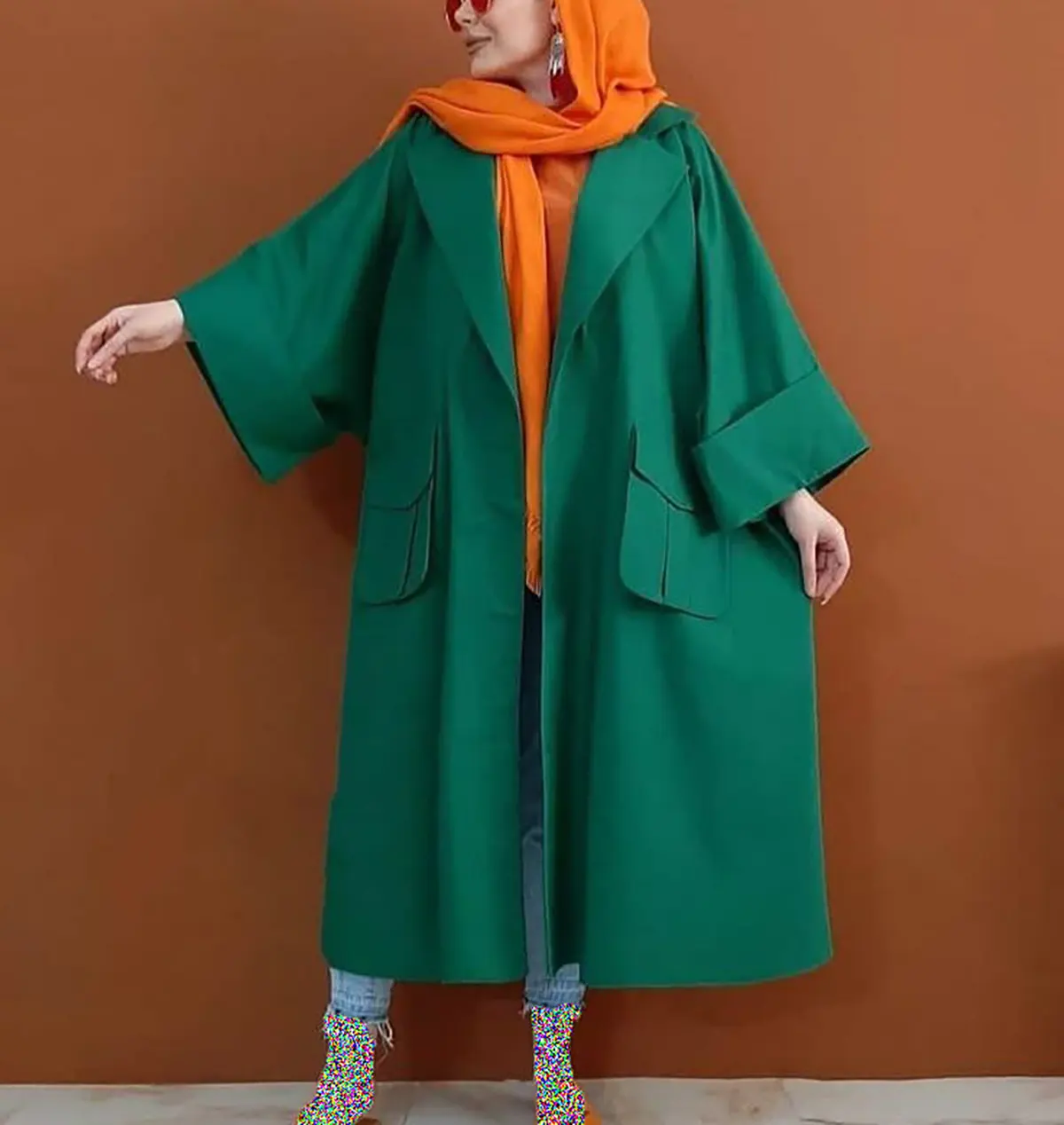 مانتو بلند و خنک 