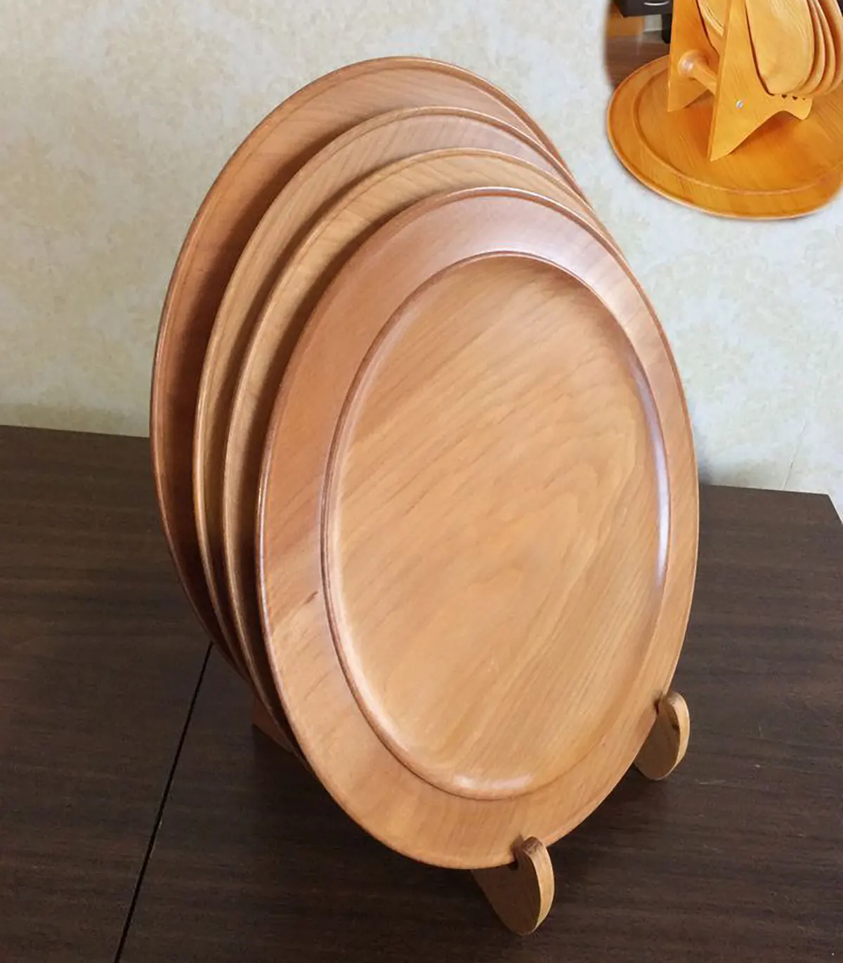 ظروف پذیرایی چوبی
