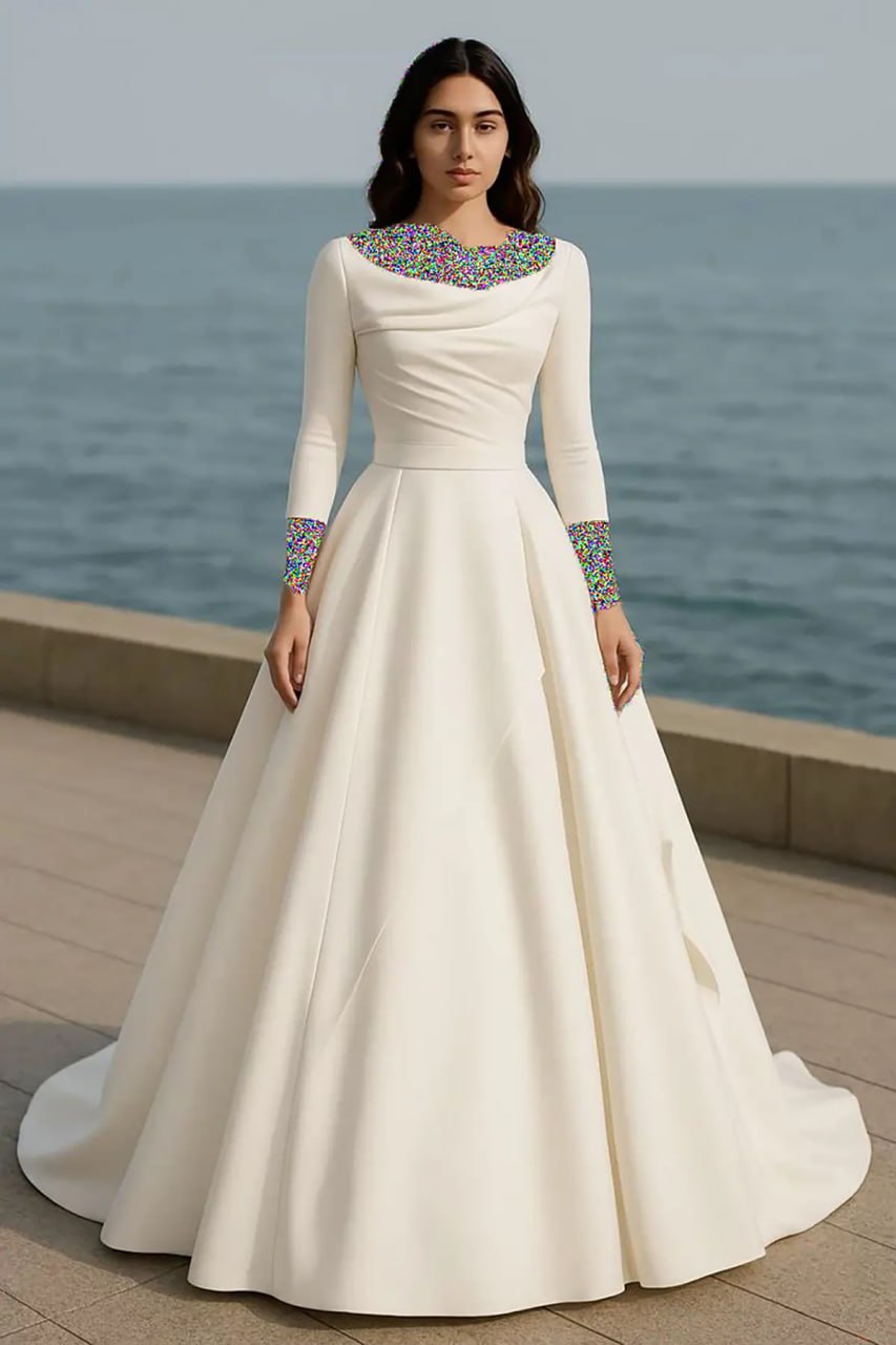 زیباترین لباس عروس دنیا
