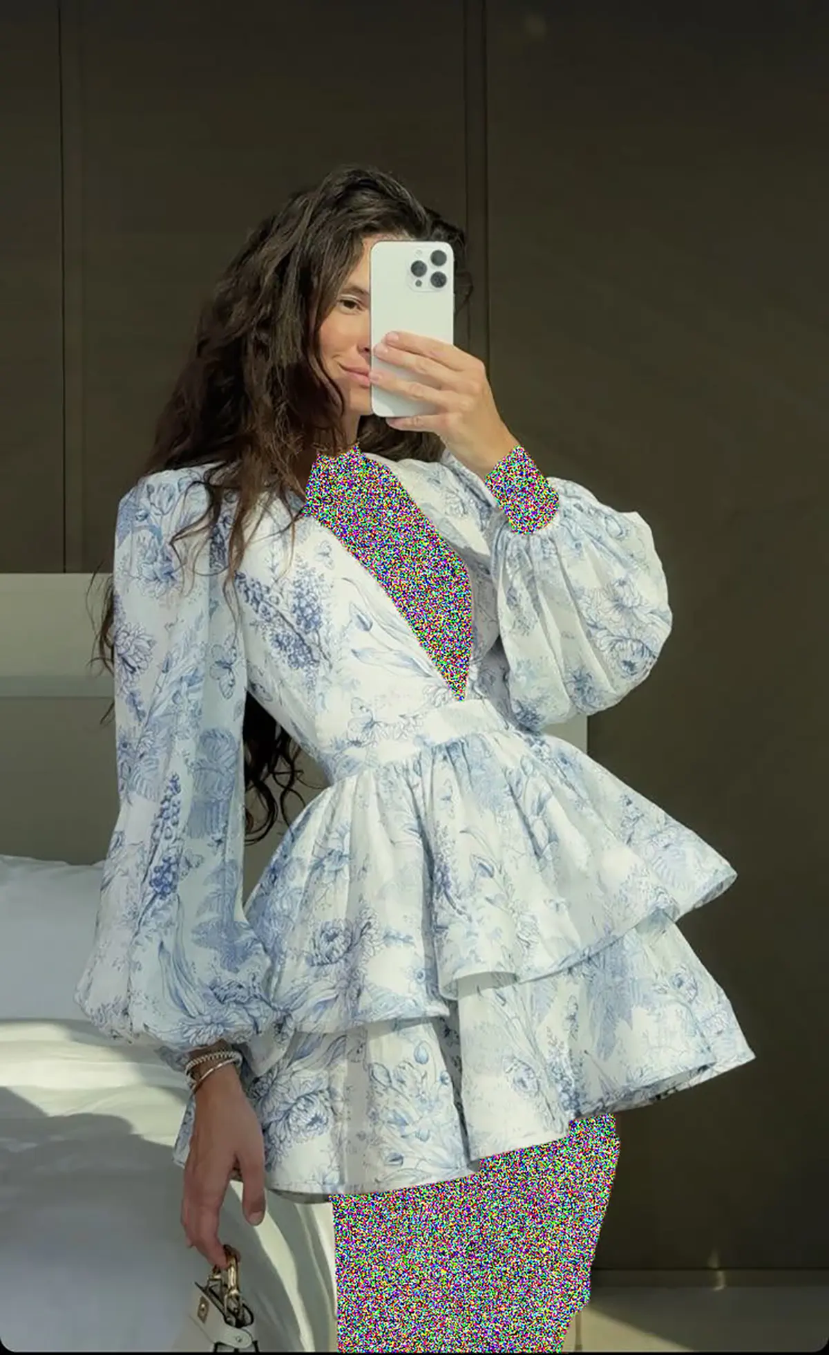 پیراهن عروسکی کوتاه
