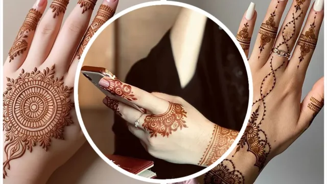 طرح حنا روی دست |  بهترین مدل‌های گلدار و مینیمال برای خانم‌ها