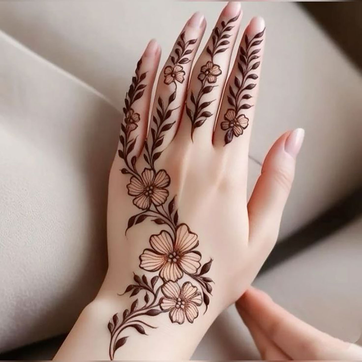 عکس نقش حنا جدید