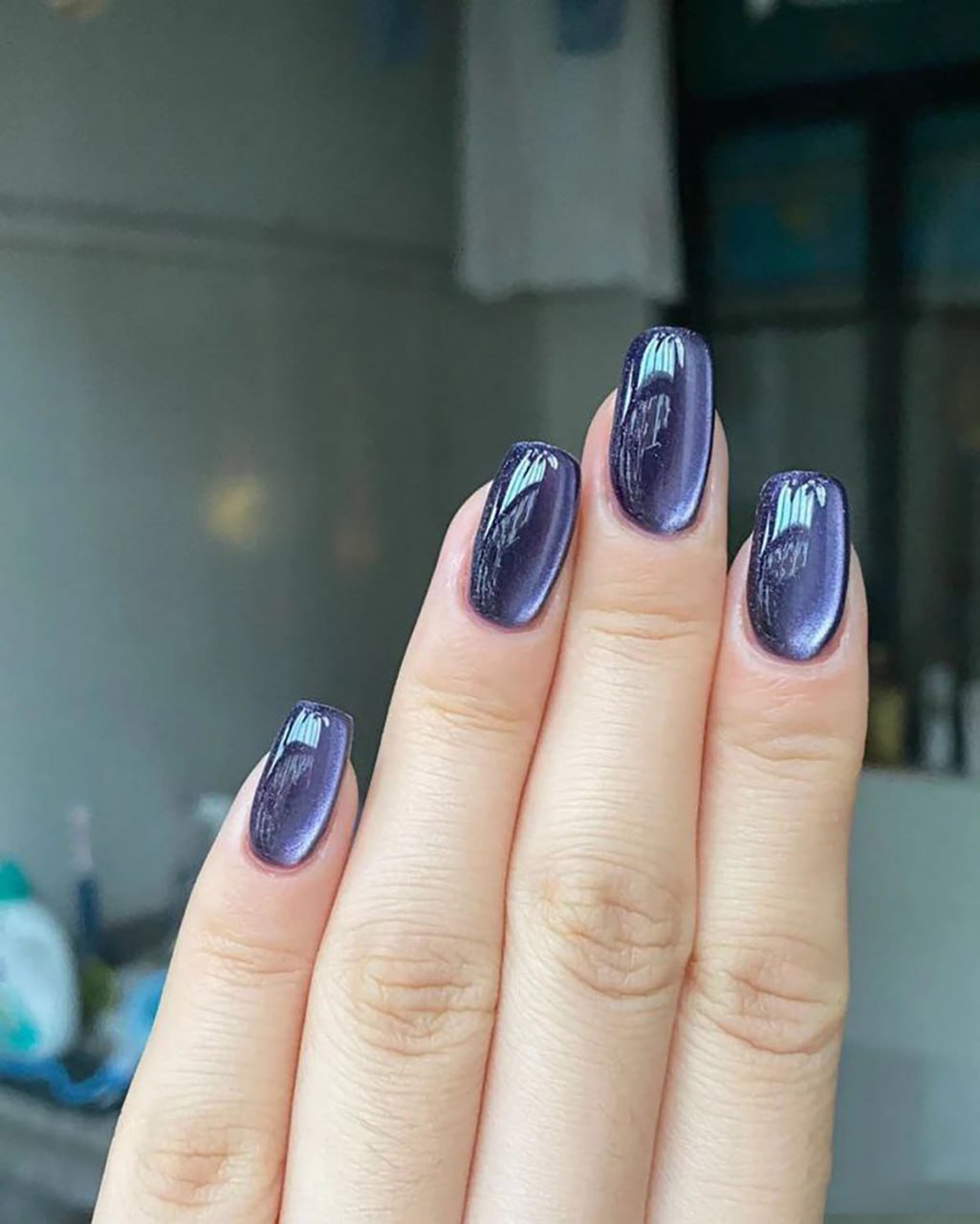 لاک ژل آیس بنفش
