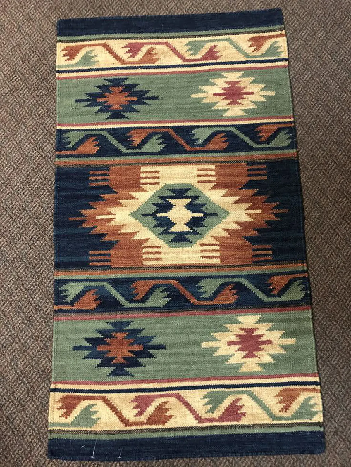 طرح گلیم ساده و زیبا
