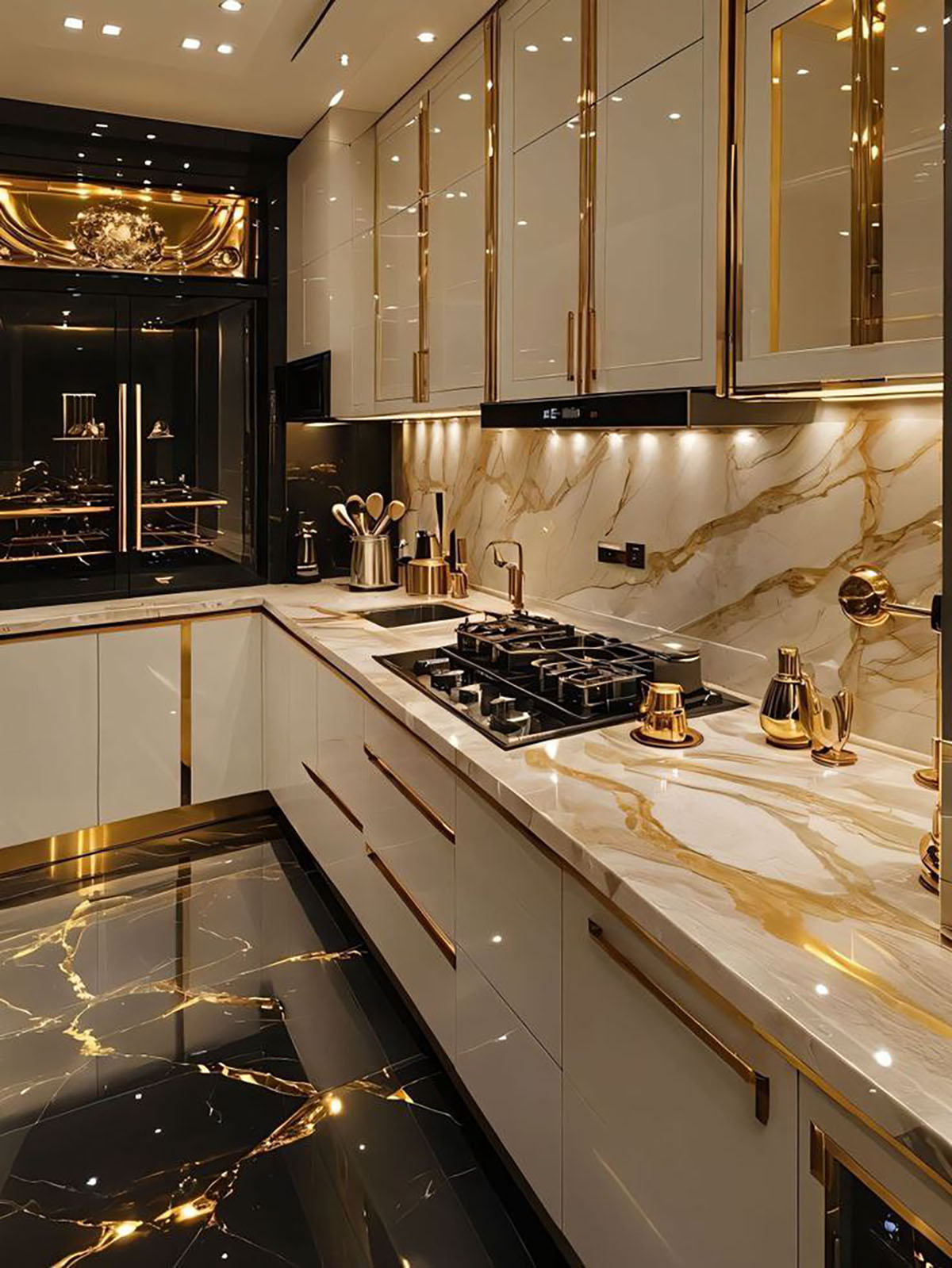 طرح کابینت آشپزخانه