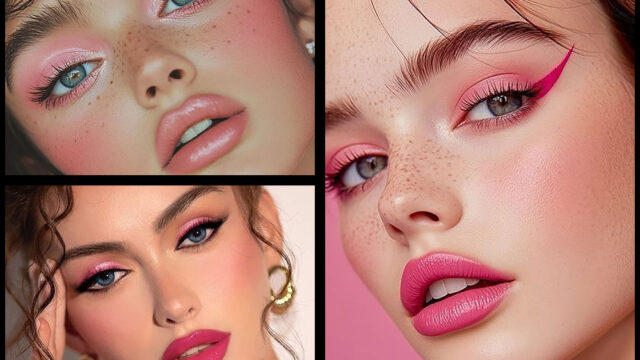میکاپ باربی عروسکی صورتی | پوست عروسکی، چشم‌های درخشان و لب‌های خوشرنگ