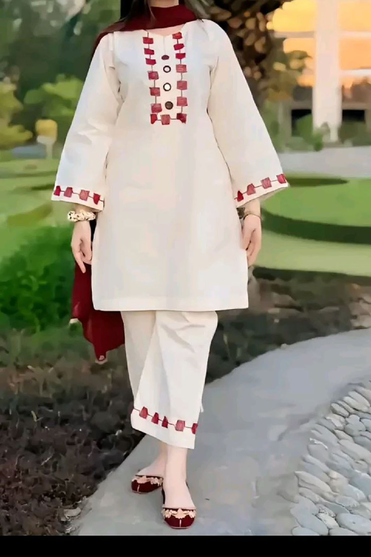 ست لباس زنانه اسپرت بیرونی
