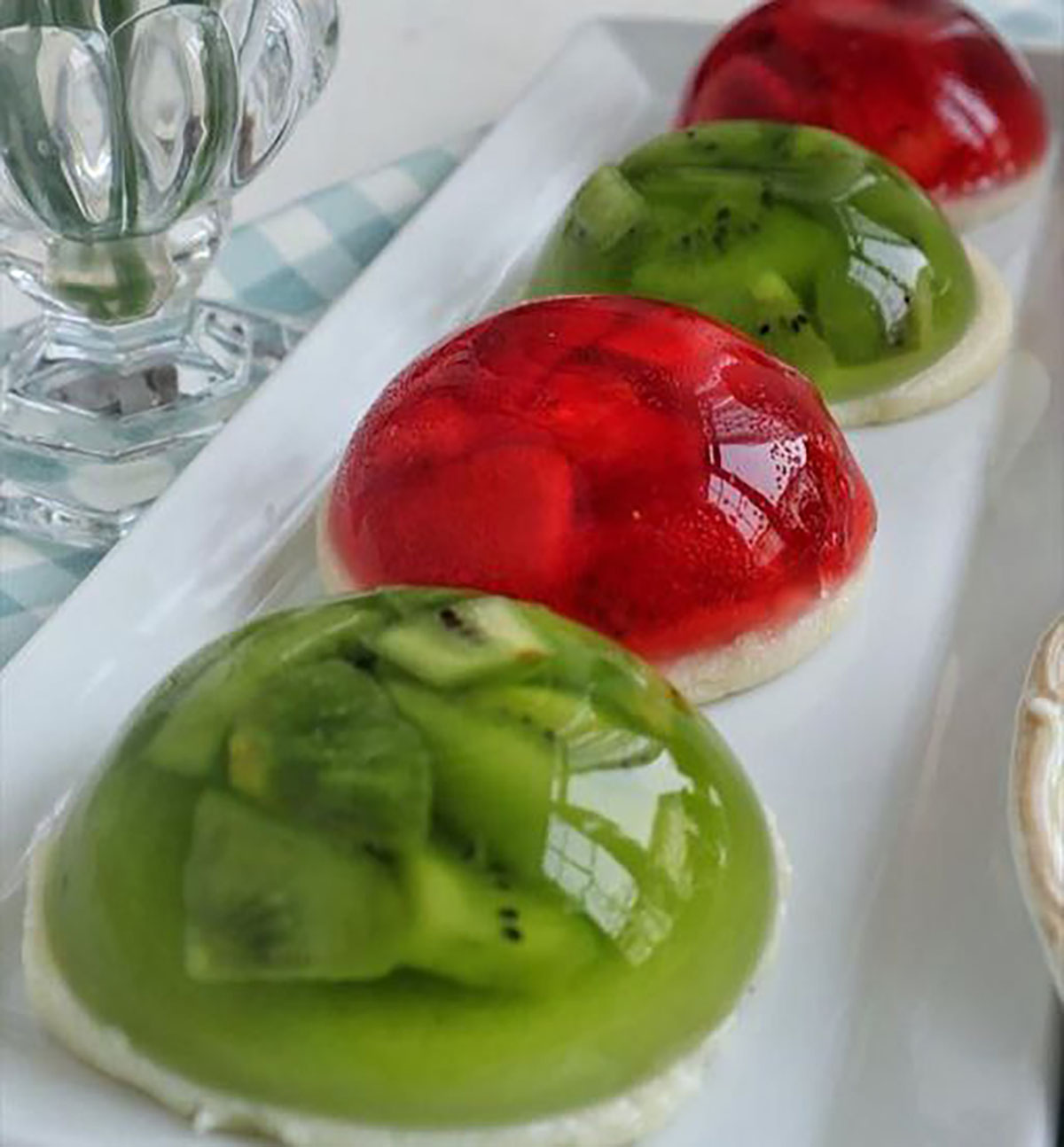 ژله ساده و شیک برای مهمانی
