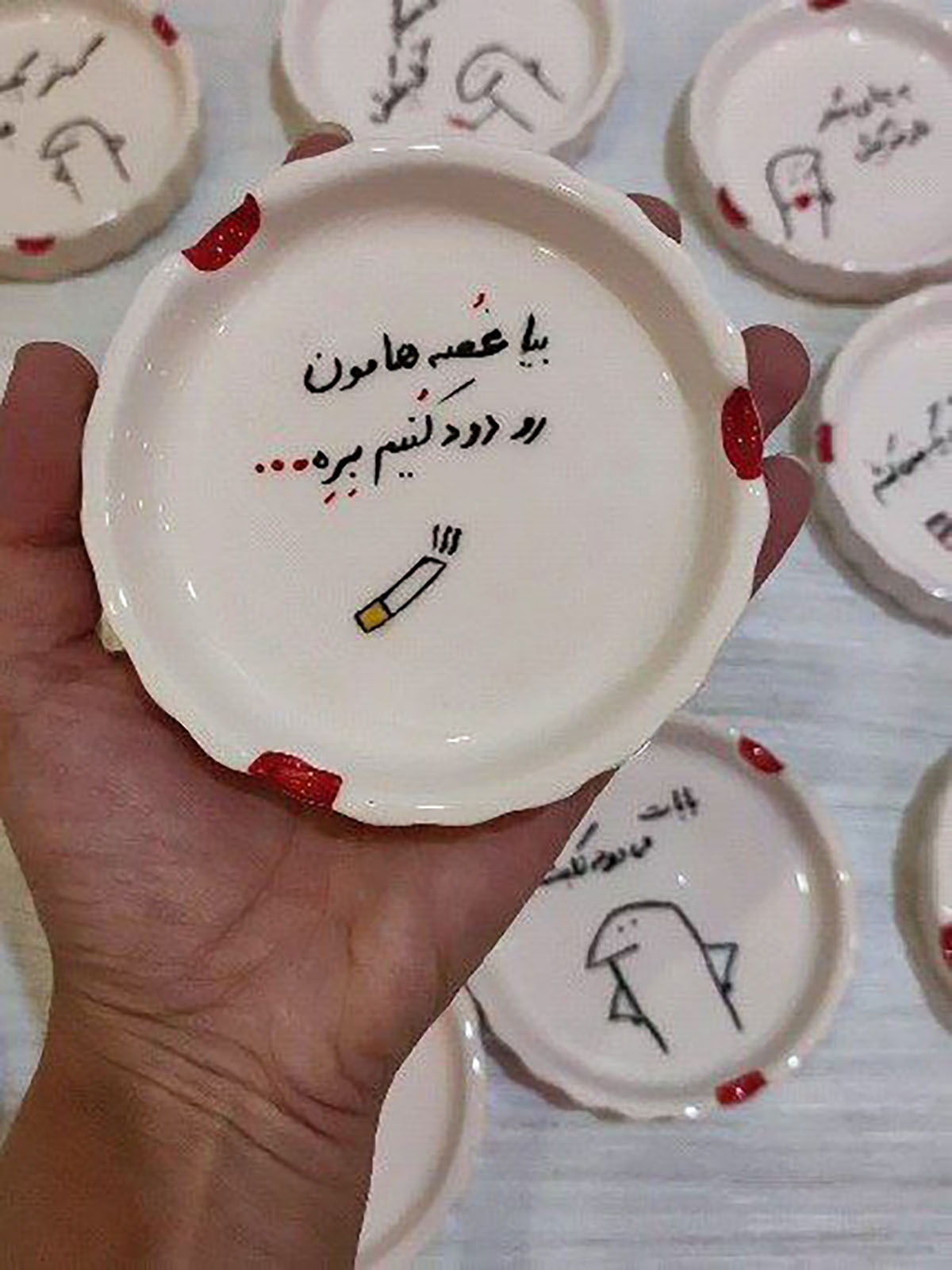 زیر سیگاری شیک 