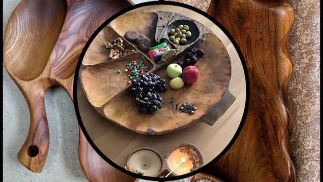 ظروف چوبی روستیک | انتخابی برای فضای دنج و مینیمال خانه