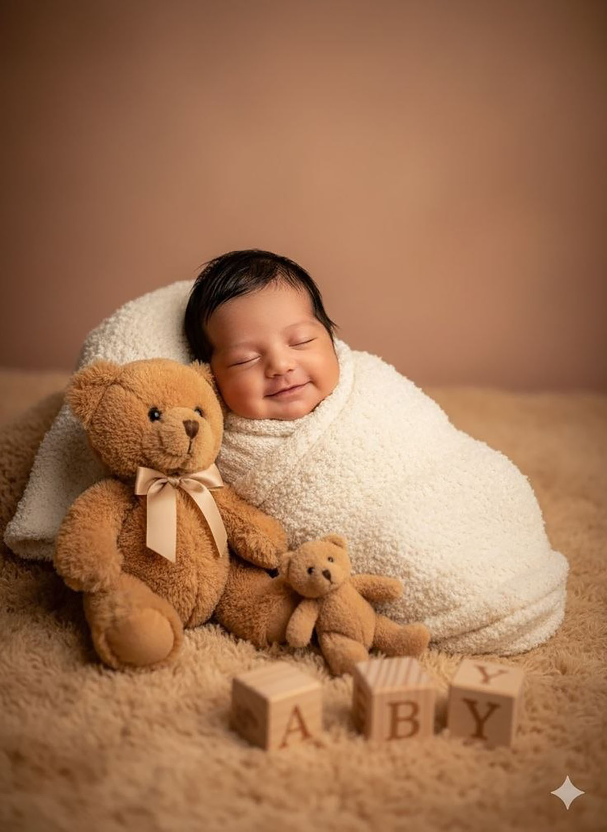 عکس ماهگرد نوزاد پسر