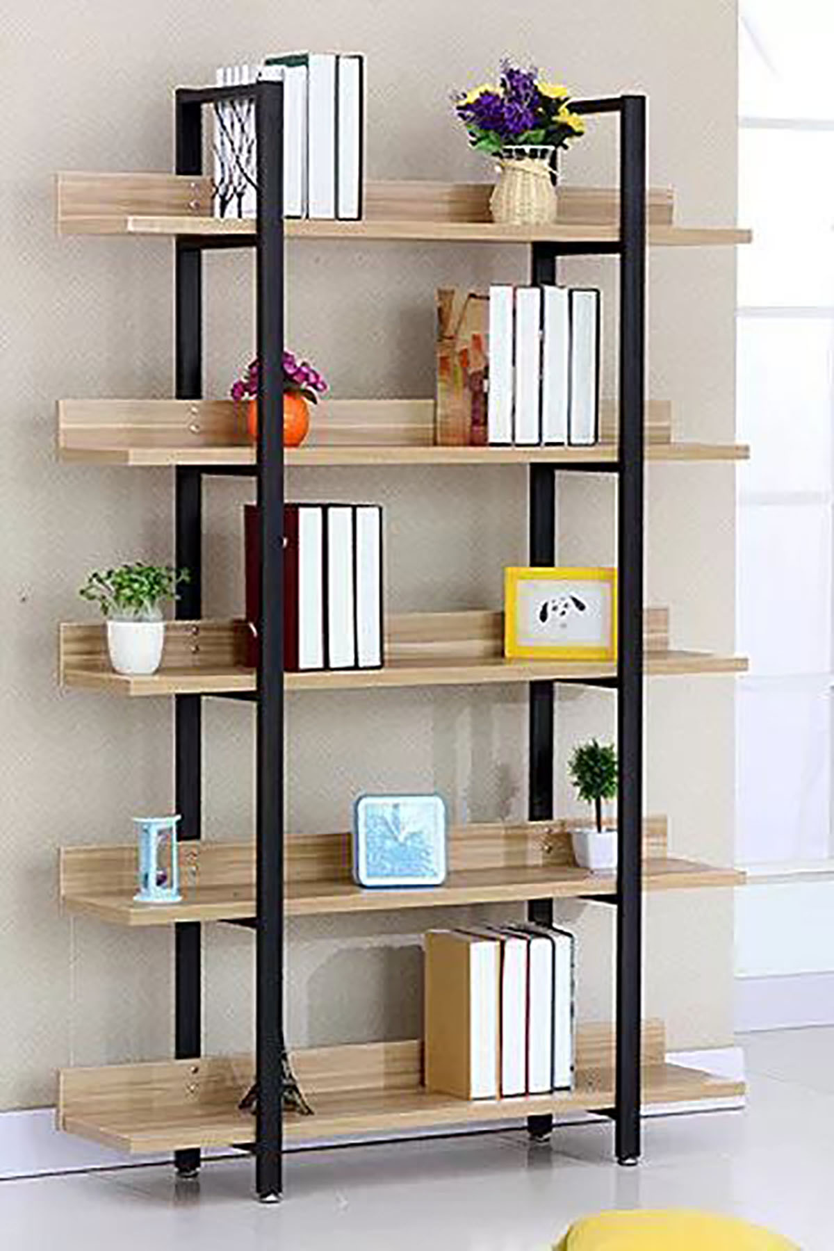 قفسه کتابخانه فلزی