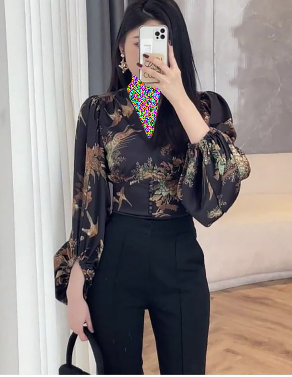 مدل شومیز بلند خانگی
