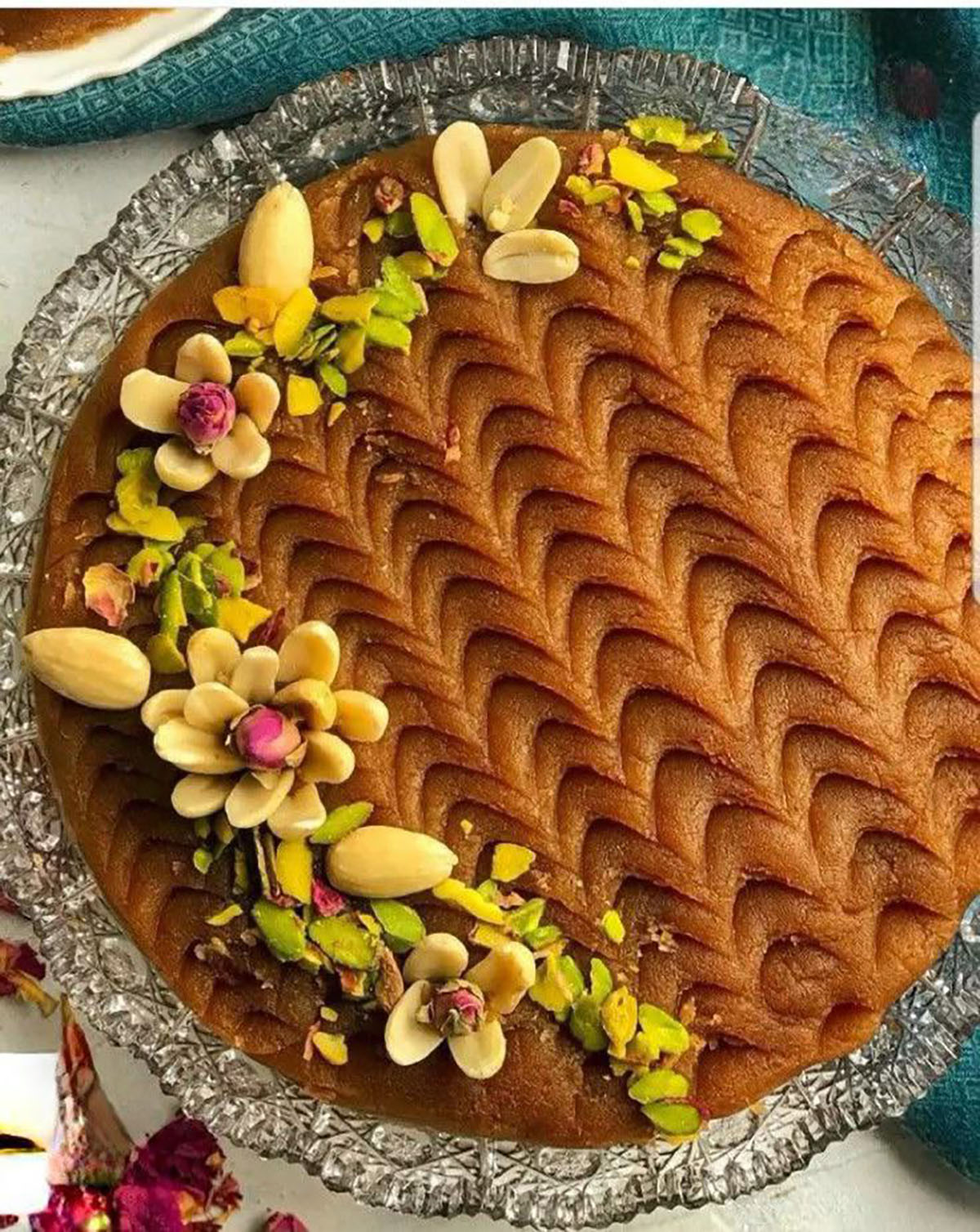 تزیین حلوا مجلسی