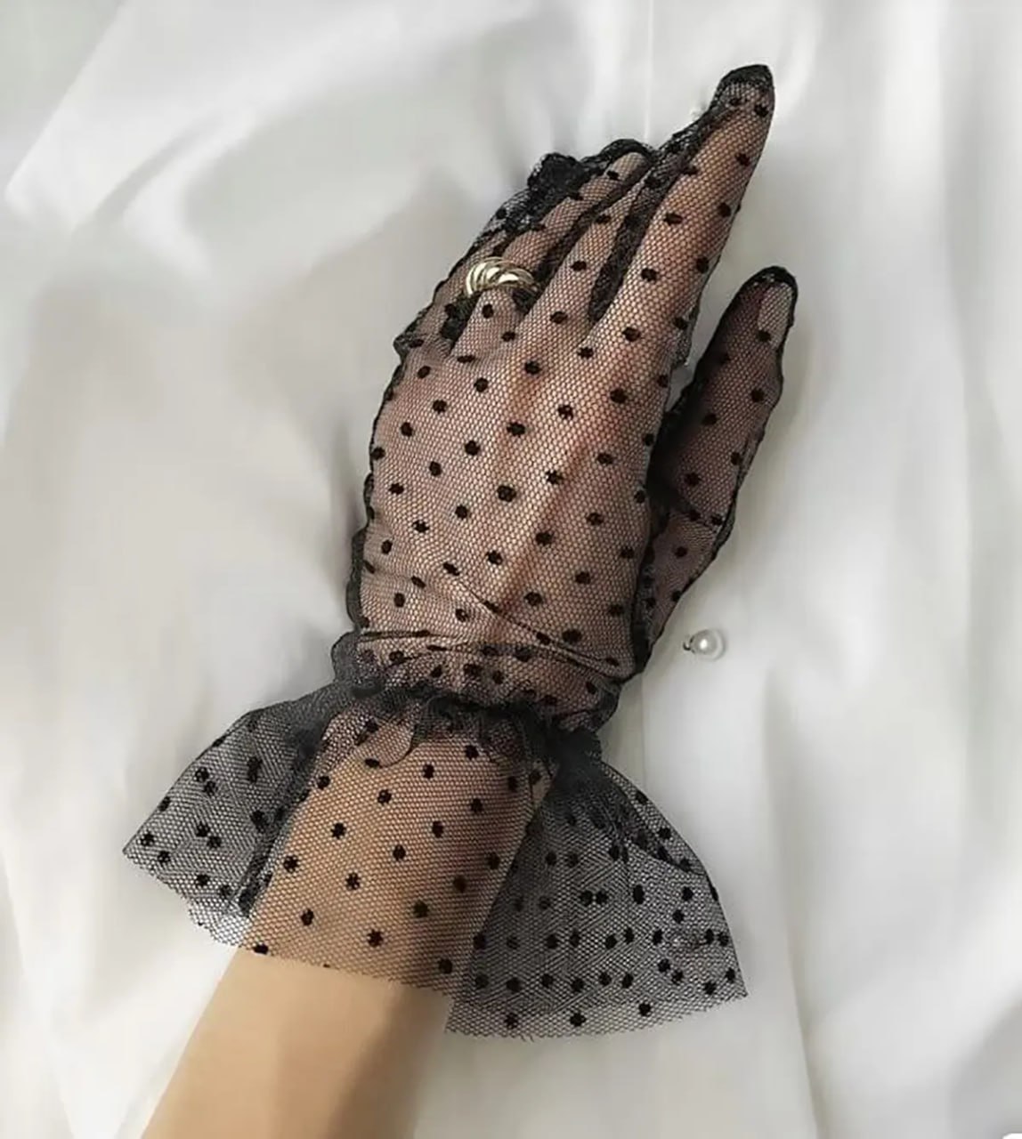 دستکش توری مجلسی بلند دیجی کالا
