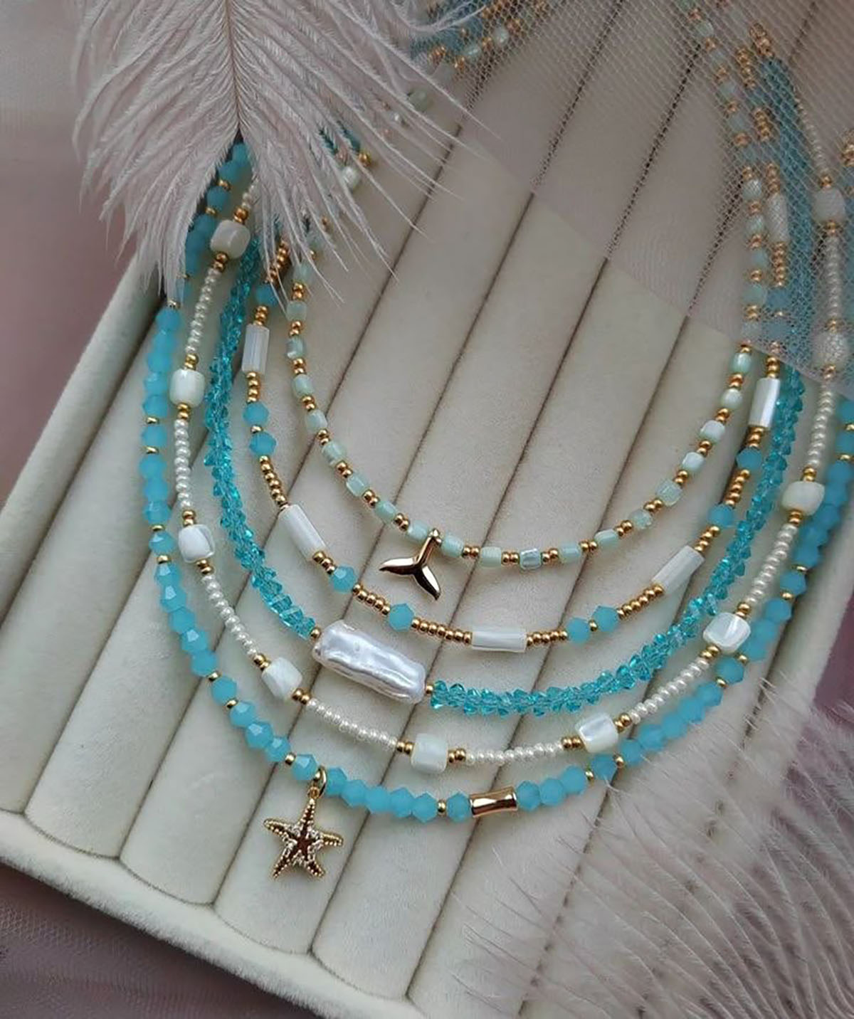 آموزش گردنبند با مهره