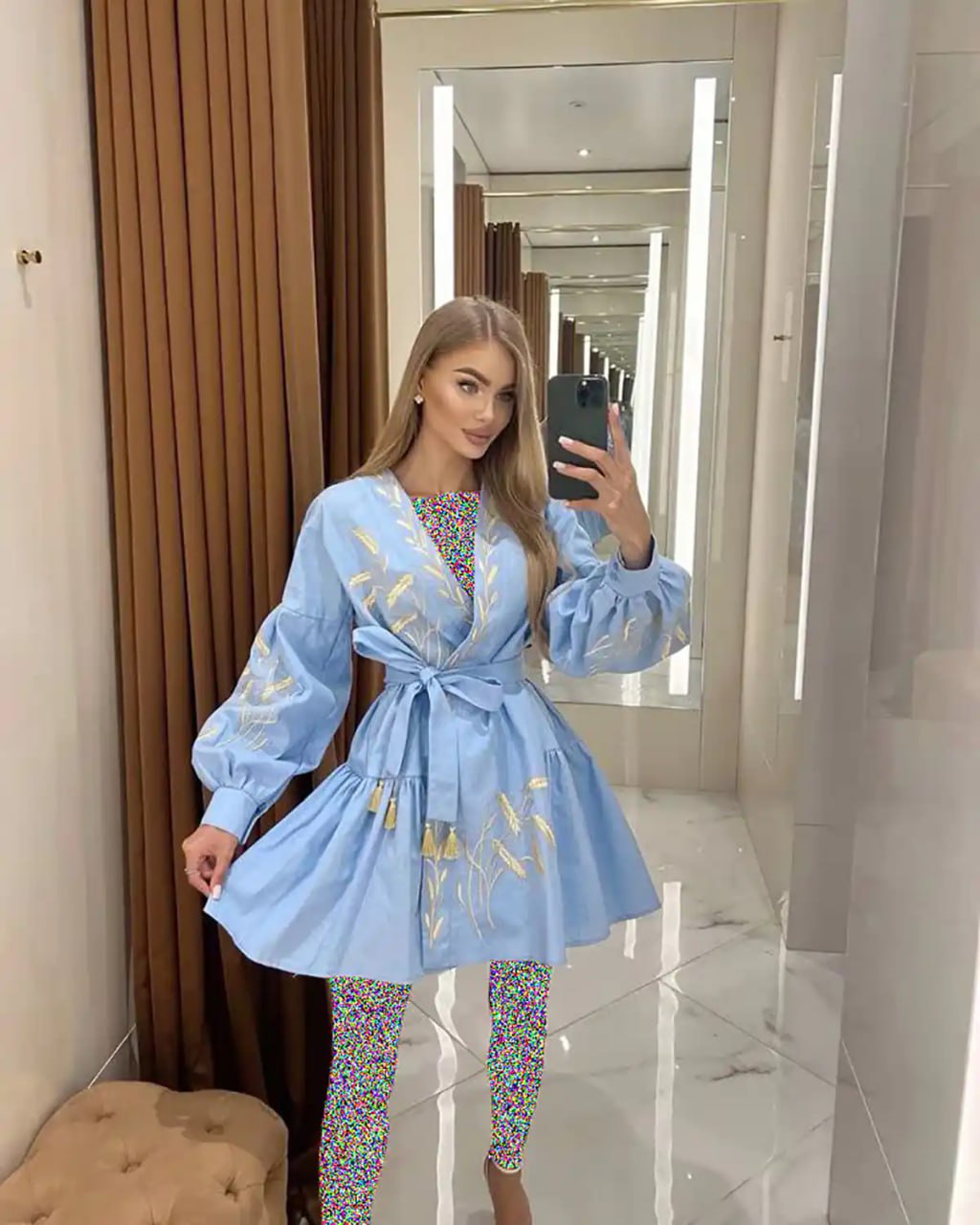 لباس مجلسی عروسکی جدید