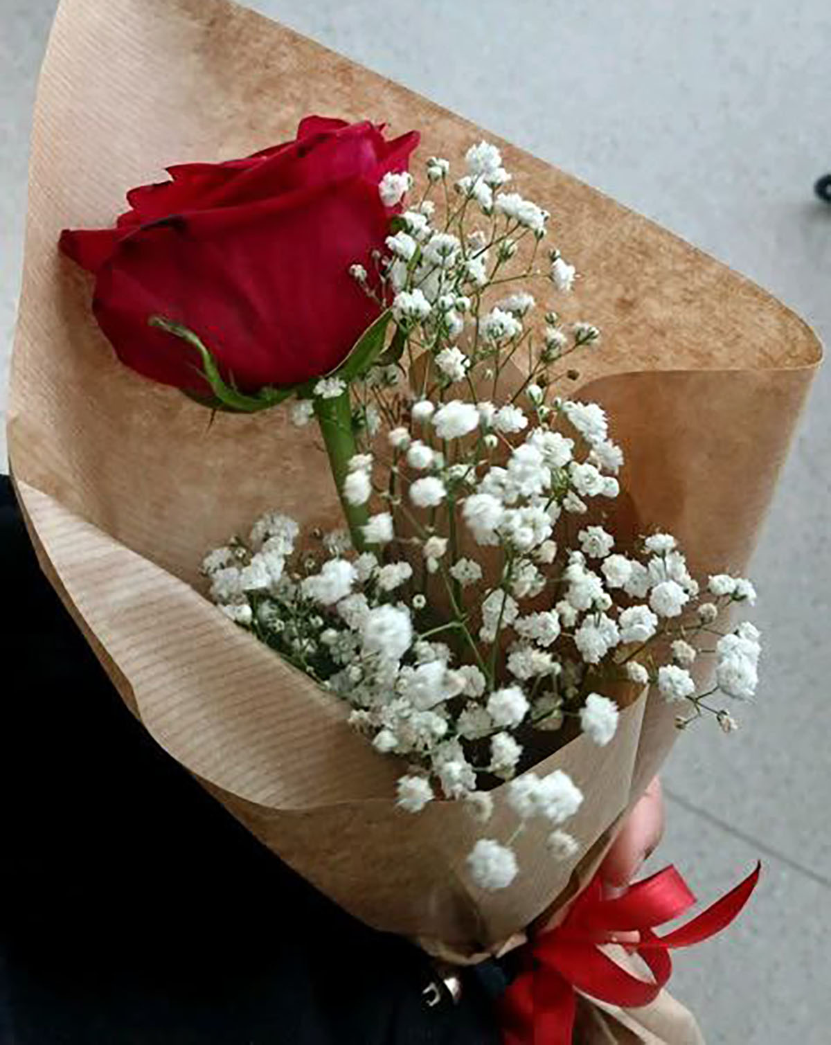 آموزش کاغذ پیچی دسته گل گرد کوچک
