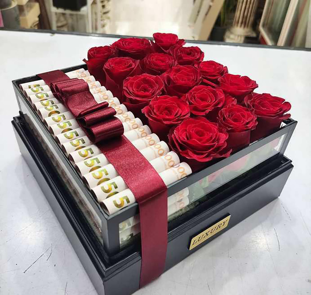 باکس گل کوچک شیک
