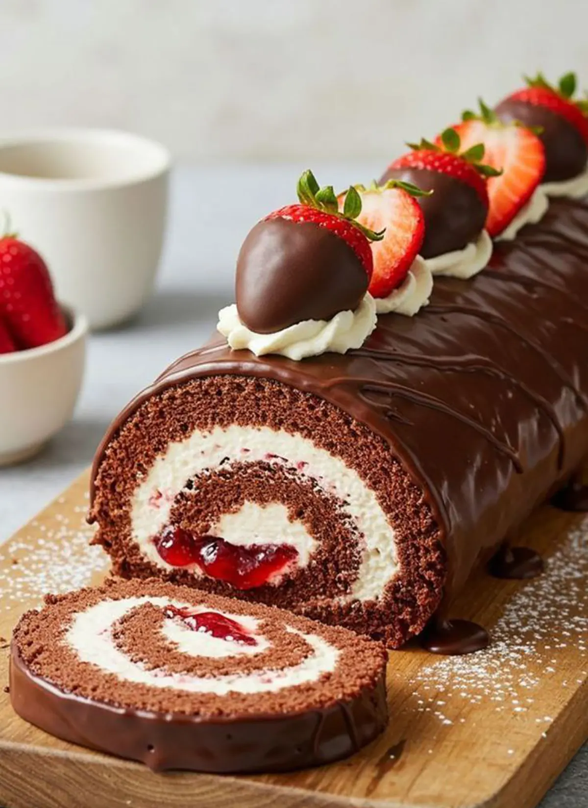 طرز تهیه کیک تولد رولتی
