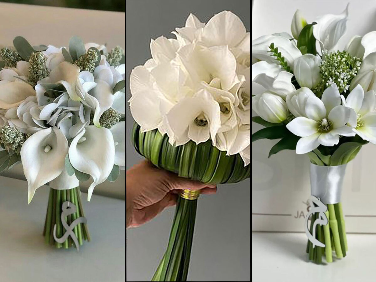 دسته گل عروس لاکچری اینستا