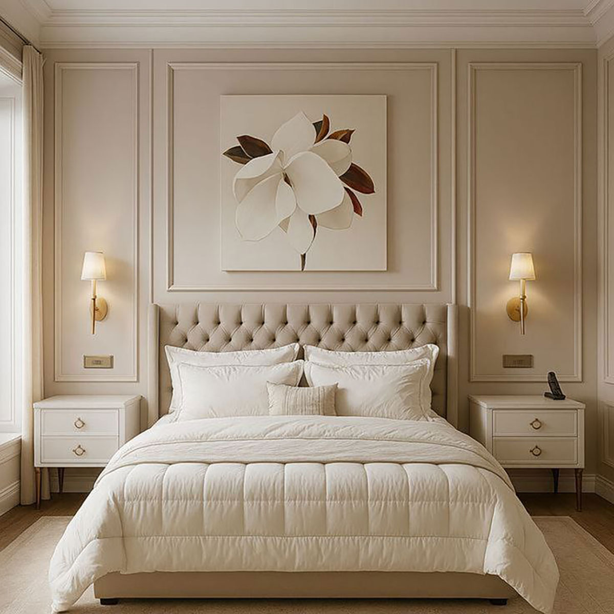 دکوراسیون اتاق خواب دونفره عاشقانه