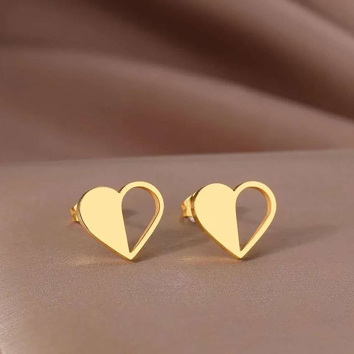 گوشواره میخی طلا بچه گانه