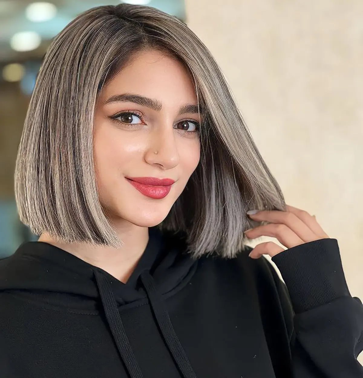 رنگ مو هایلایت روشن جدید