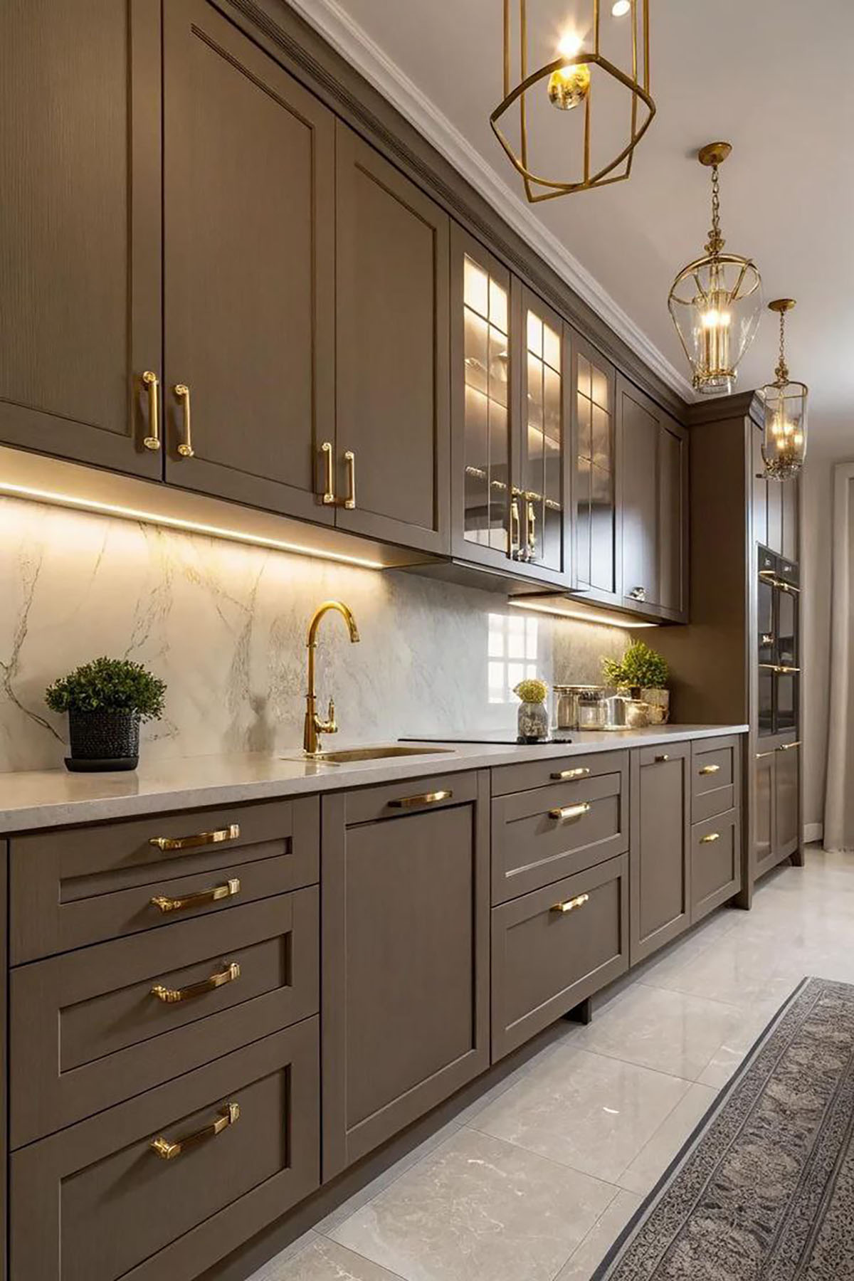 جدیدترین مدل کابینت آشپزخانه ام دی اف
