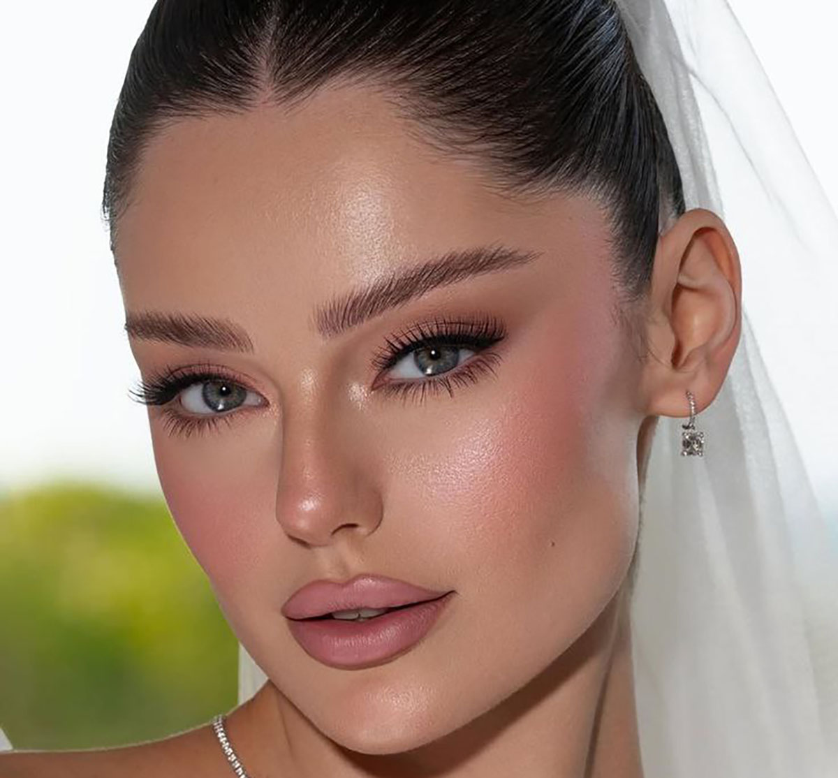مدل ارایش عروس چاق
