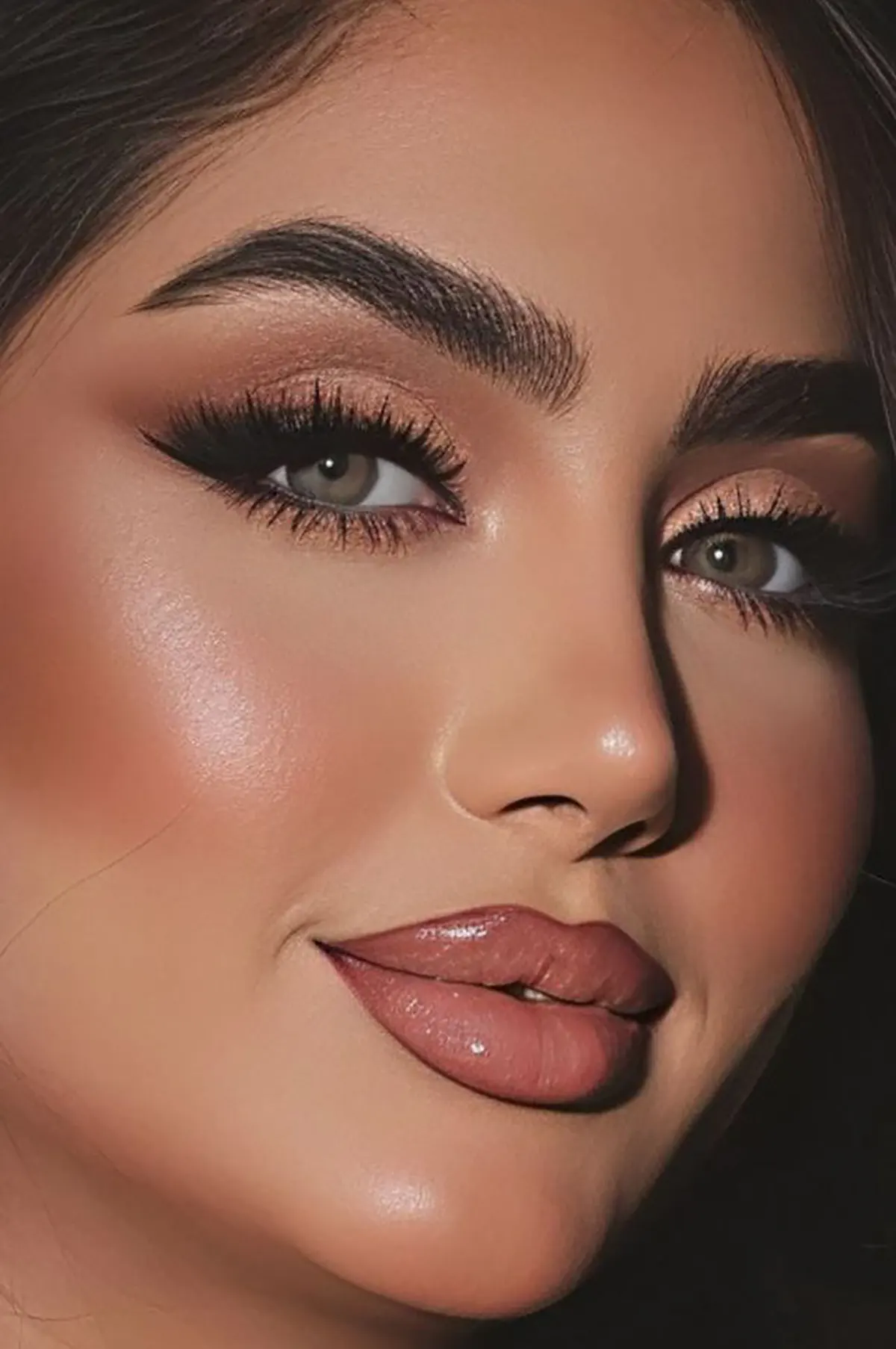 مدل ارایش مجلسی ساده و شیک
