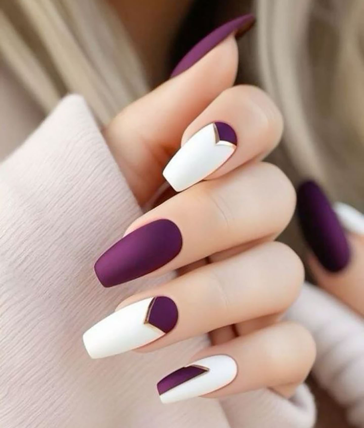طرح ناخن بلند دخترانه