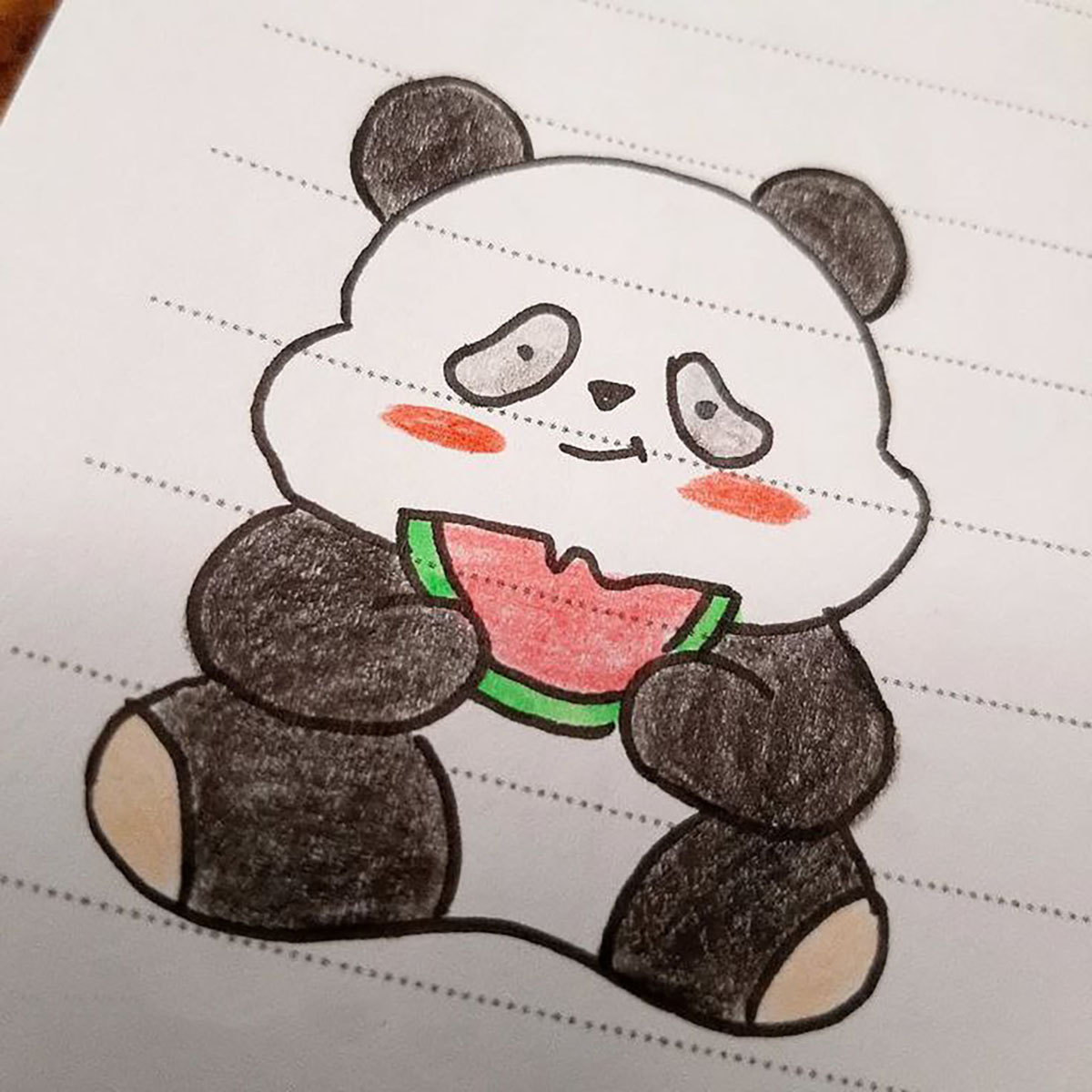 آموزش نقاشی ساده دخترانه