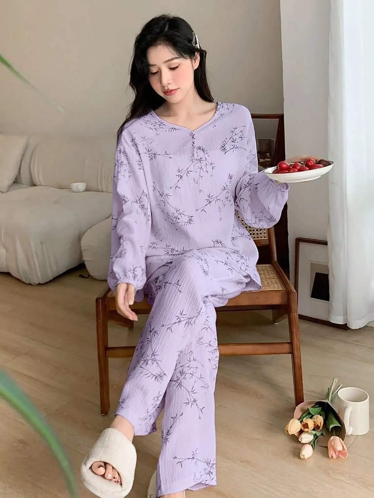 لباس خواب زنانه توری

