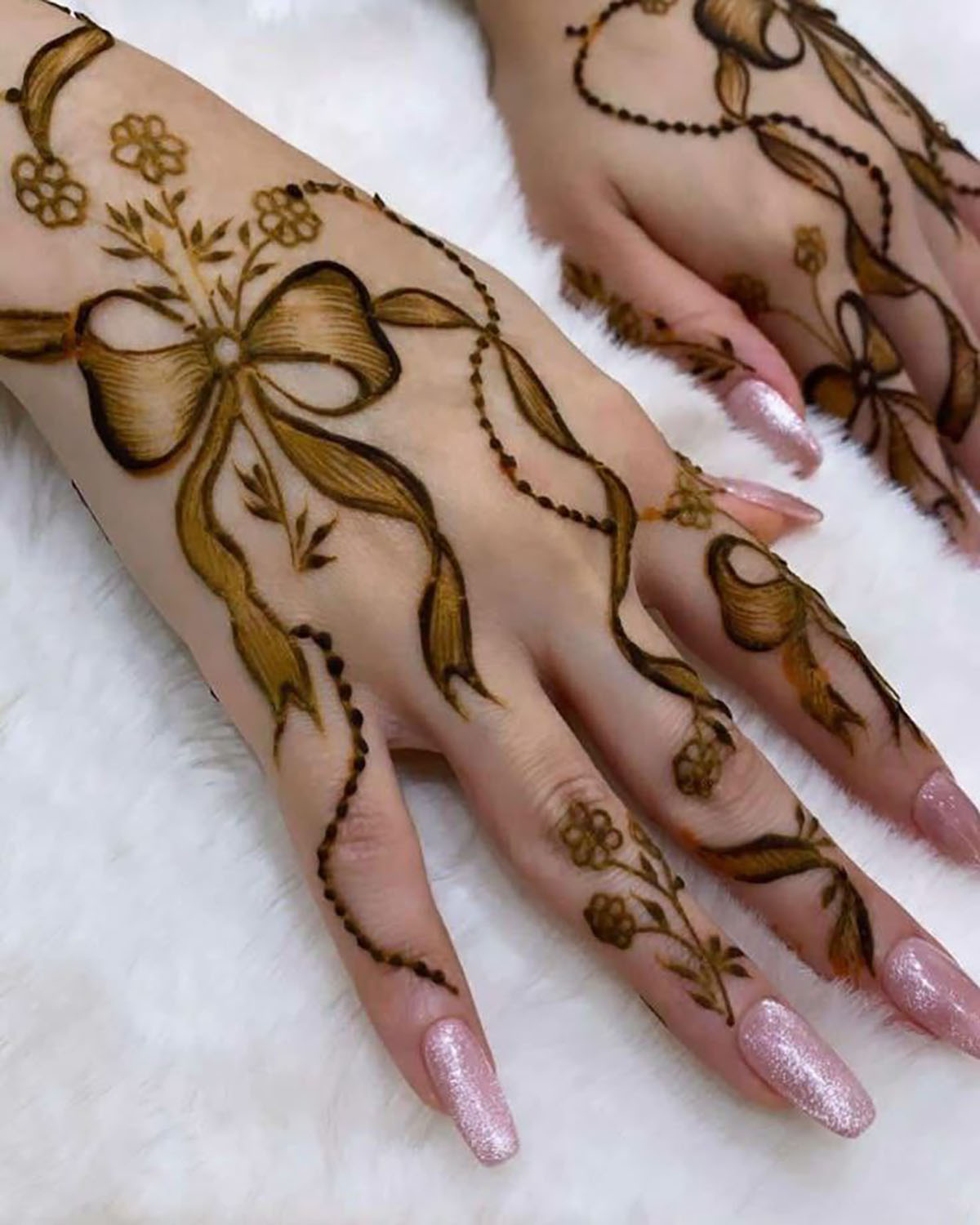 عکس نقش حنا جدید