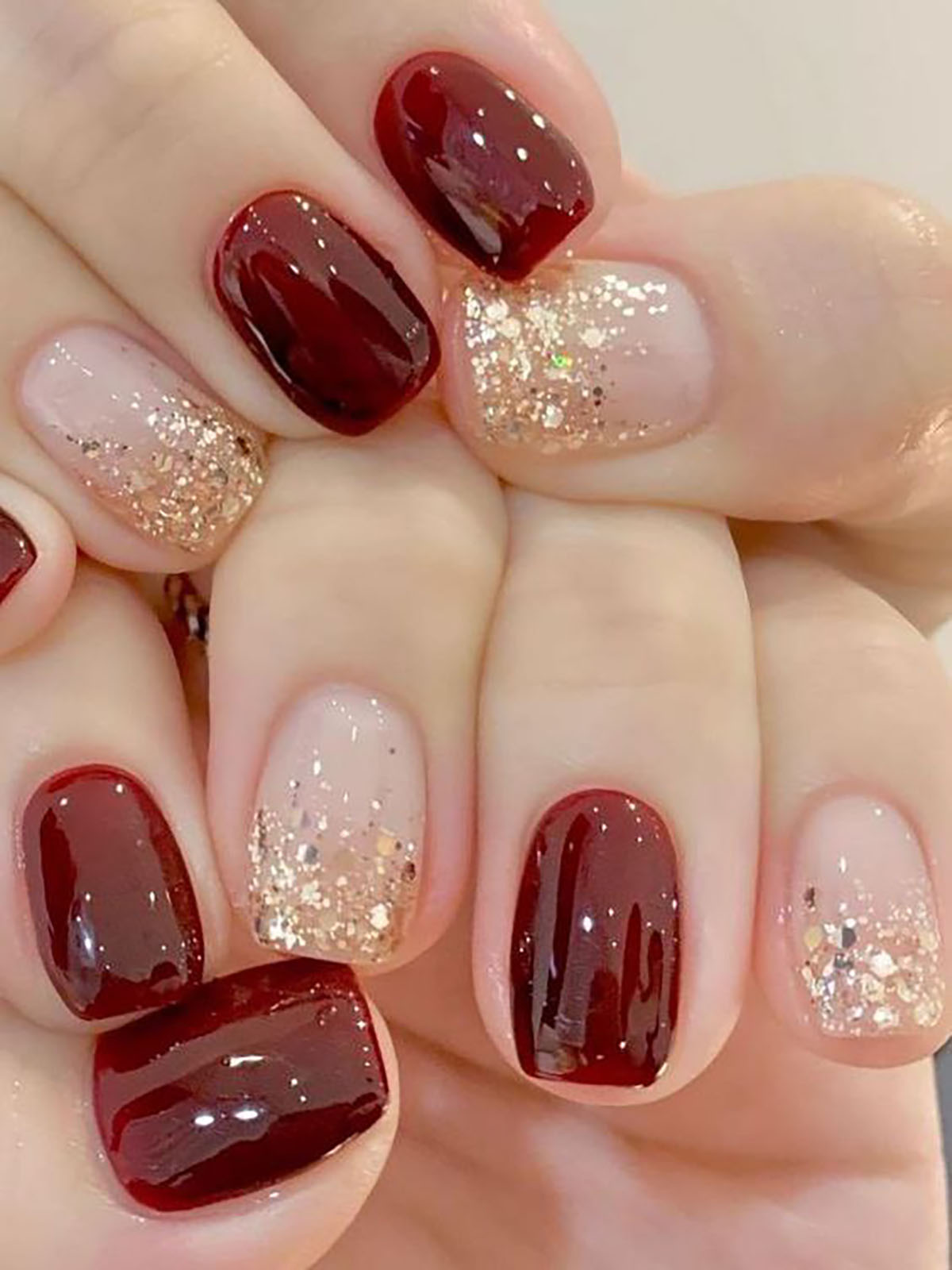 طرح ناخن شیک و باکلاس کوتاه