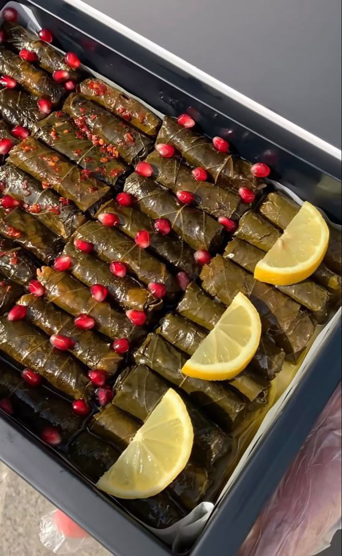 تزیین دلمه تک نفره
