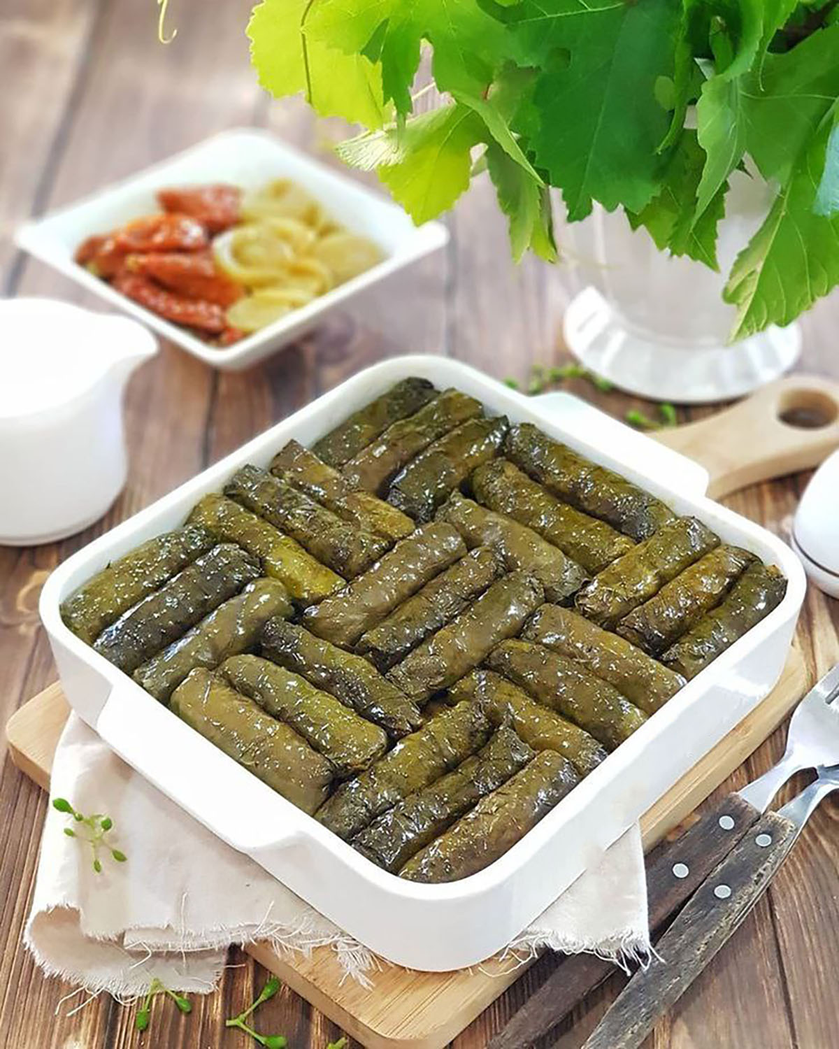 تزیین دلمه کلم
